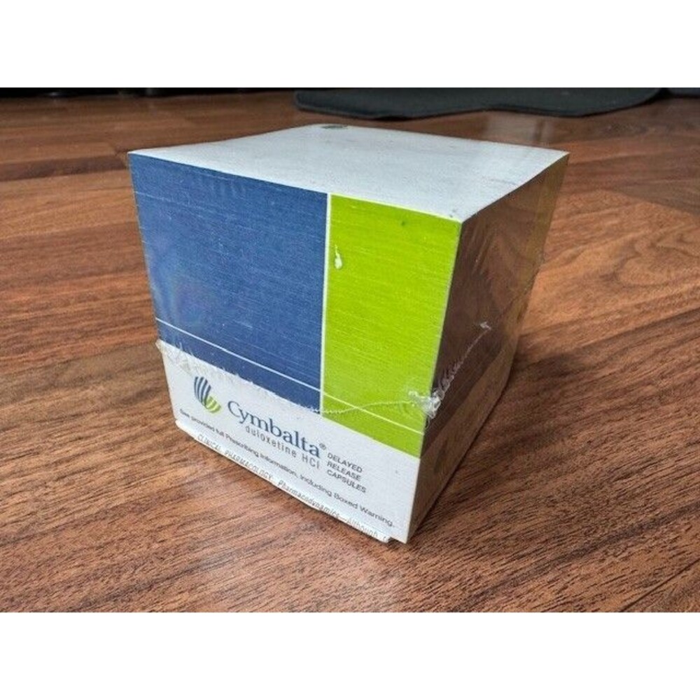 NEW Vintage Cymbalta Note Cube‎ Pad Paper Drug Rep Pharmaceutical